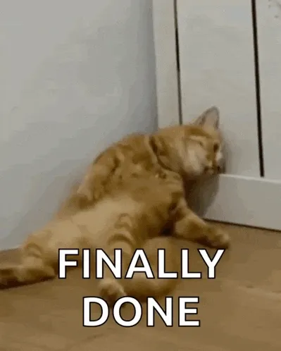 finally done meme